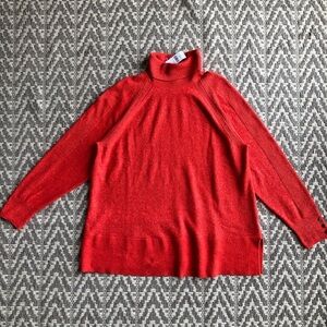 Lane Bryant long sleeve orange turtleneck size 18/20